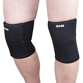 ISAMI A-L-120 Knee Cap Guard, Black, For Boys (XS)