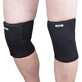 ISAMI A-L-120 Knee Cap Guard, Black, For Boys (XS)