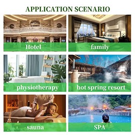 Luqeeg Difusor de Aceite Esencial, Mquina de Aire de Olor Inteligente, 120 Ml Mquina de Aromaterapia Inteligente Difusor de Porttil para Casa Hotel,  