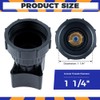 Yetaha Manifold Plastic Air Compressor Regulator Valve Knob, Compatible with
