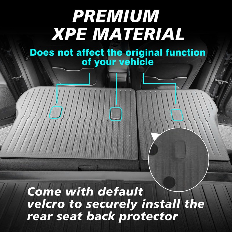 BestEvMod for EV6 Cargo Liner All Weather Trunk & Second