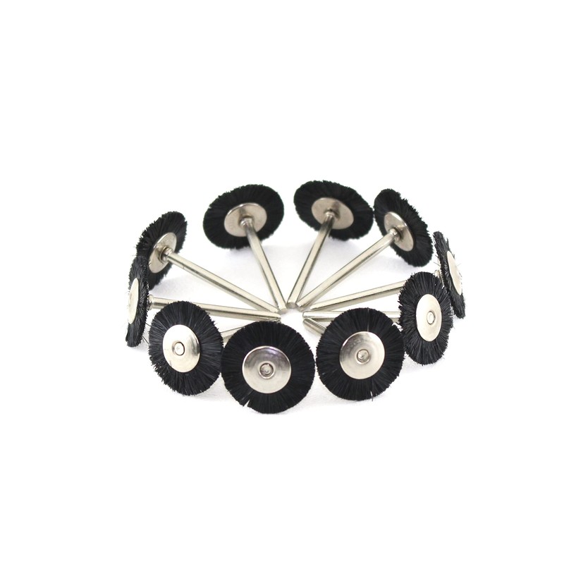 TMAX 10 pc Nylon Plastic Bristle 3/4 Inch Flat Wire