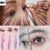 TheFirstGrain False Eyelash Tweezers, Set of 3, Self Eyelashes, False