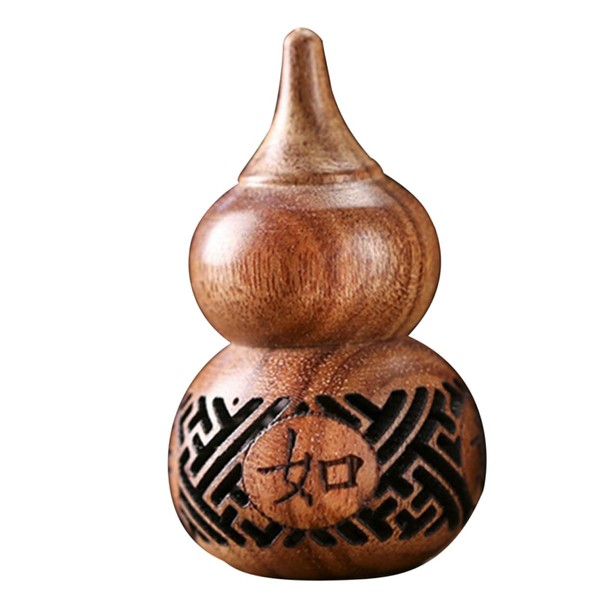 CORHAD Carving Gourd Sculpture Aroma Beads Holder Wood Craft Aroma