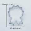 LILIAO Awards Medal Cookie Cutter, 2.6" Wide x 3.3" Tall