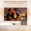 HDMI ARC Audio Extractor, HDMI ARC to Optical RCA Audio