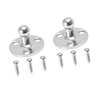 A ABSOPRO Car Ball Studs Mounting Brackets 10mm Round with