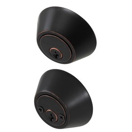 Honeywell Safes & Door Locks 8112409 Double Cylinder Deadbolt, Oil Rubbed Bronze