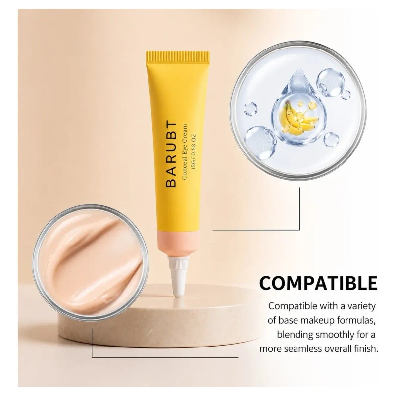Corrector Para El Contorno De Los Ojos, Iluminador Natural,