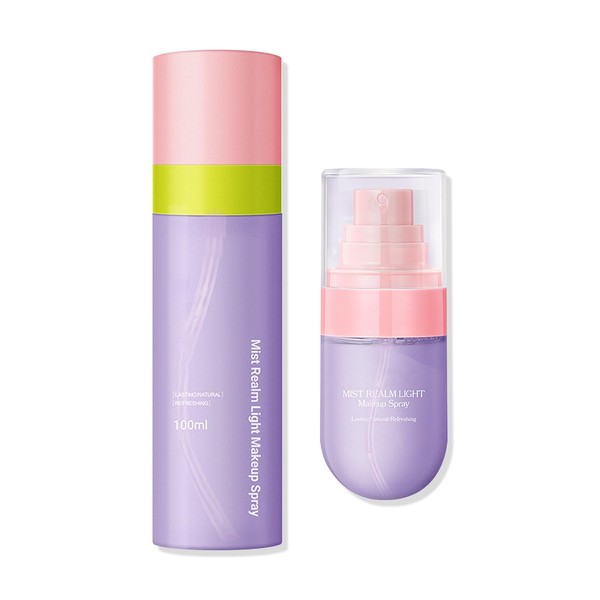 2PCS Makeup Setting Spray for Face,Waterproof Setting Spray for Makeup,Long