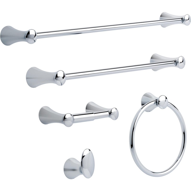 Franklin Brass 139567 Somerset Towel Ring, Polished Chrome