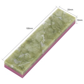 Sharpening Stone, Whetstone for Household, 1 Piece Blade Razor, Sharpening Stone, Non-Slip Whetstone, Polishing Tool, Two Sides, 10000# 3000# Grit (Light Green)