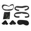 6PCS VR Face Cushion Pad Prevent Fogging Plastic Frame Lens