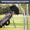 Fulynmen Golf Bag Umbrella for Club Protection - Rain Cover