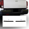 BOGAR TECH DESIGNS Rear Bumper Chrome Delete Overlay Fits Honda