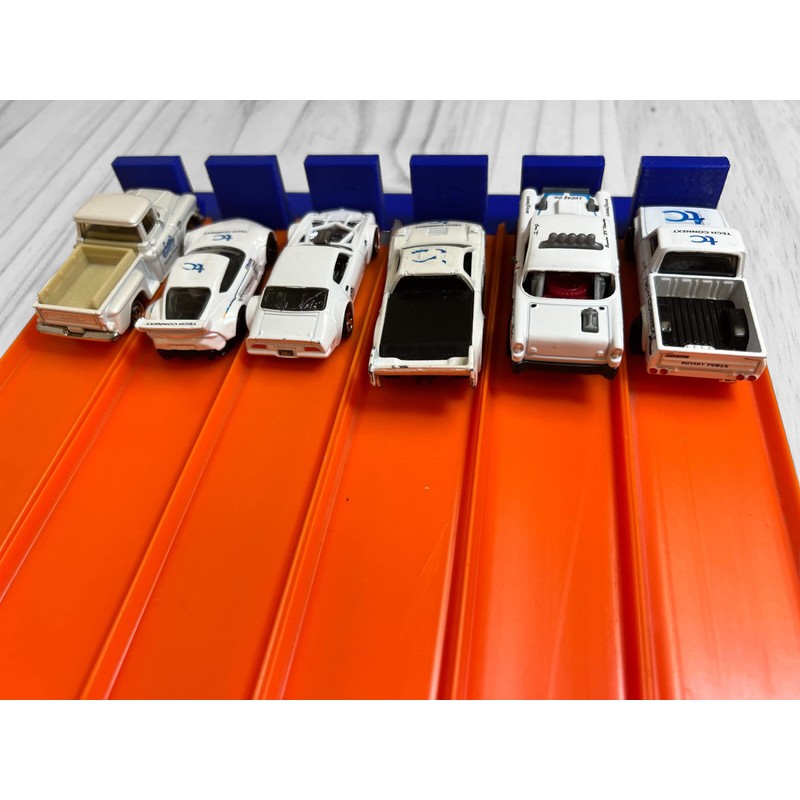 Super 6 Lane Raceway Stopper (Blue)