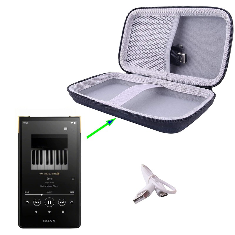 WERJIA Walkman NW-ZX707 Storage Case Compatible with Sony (NW-ZX707 Case)