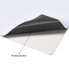 sourcing map Blank Metal Card 88x53x0.4mm Brushed 201 Stainless Steel