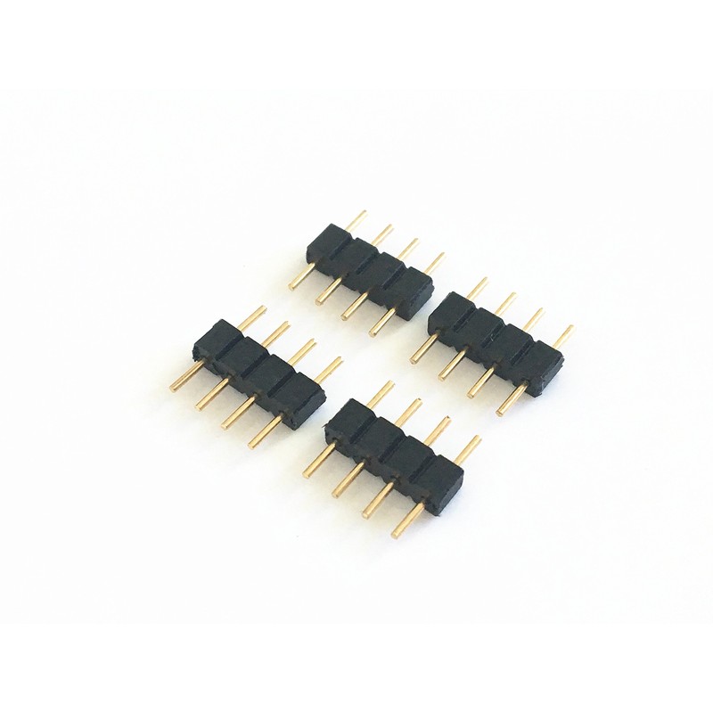 2pcs/pack black 4pin LED splitter cable Y splitter cable LED