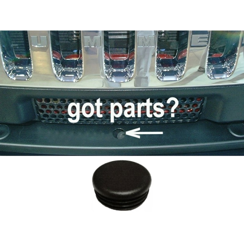 Upper Bound Front Bumper Hole Plug Keeps Out Mud and