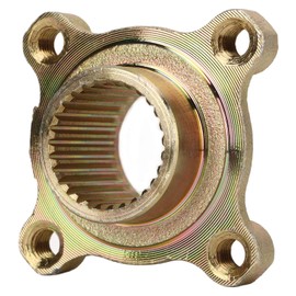 VOBOR 2Pcs Wheel Rear Axle Hub, 28 Tooth Spline 4 Stud for 50CC 110CC 150CC Quad Bike ATV Go Kart