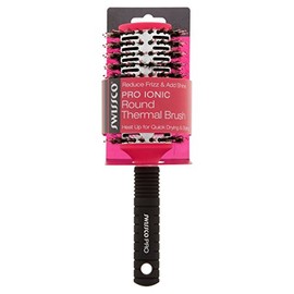 Pro Ionic Round Thermal Brush - Large Pink/Black