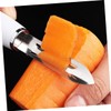 Ciieeo 3sets Stainless Steel Vegetable Peeler Ergonomic Multi Functional Peeling