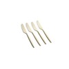 Cambridge Champagne Satin Gaze Spreaders, Set of 4, 0