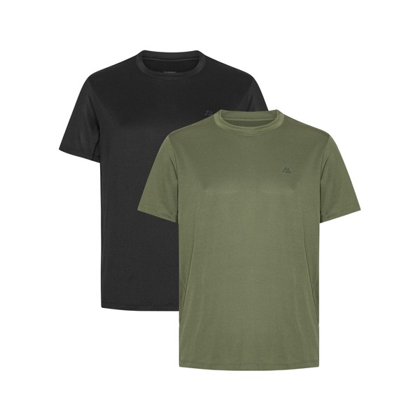 DANISH ENDURANCE Mens T Shirt, Breathable Gym Running Top, Fitness