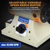 Angelbecke Jewelry Polisher, Adjustable Speed Polishing Machine, Multi-Function Bench Lathe