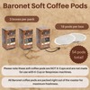 Baronet Coffee Pods [DECAF Colombian-54 Pods] Single Cup Use, Like
