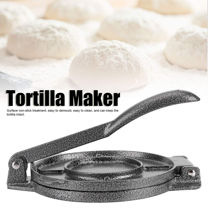 Tortilla Machine 6.5 Inch Taco Press Aluminum Alloy Dough Press