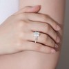 Cross Cremation Ring for Ashes - 925 Sterling Silver Opal