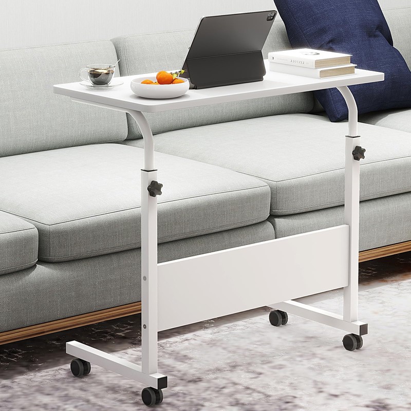 SogesHome Adjustable Mobile Bed Table Portable Laptop Computer Stand, 23.6