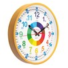 Kiddus Children's Wall Clock, Boys and Girls, Analogue Learning Clock