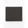 BEAMS HEART/Wallet/Pouch, Polyester, Heathered Material, Bifold Wallet, Men's, Black