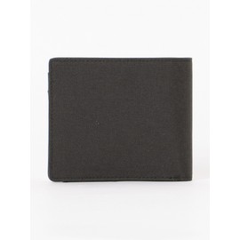 BEAMS HEART/Wallet/Pouch, Polyester, Heathered Material, Bifold Wallet, Men's, Black
