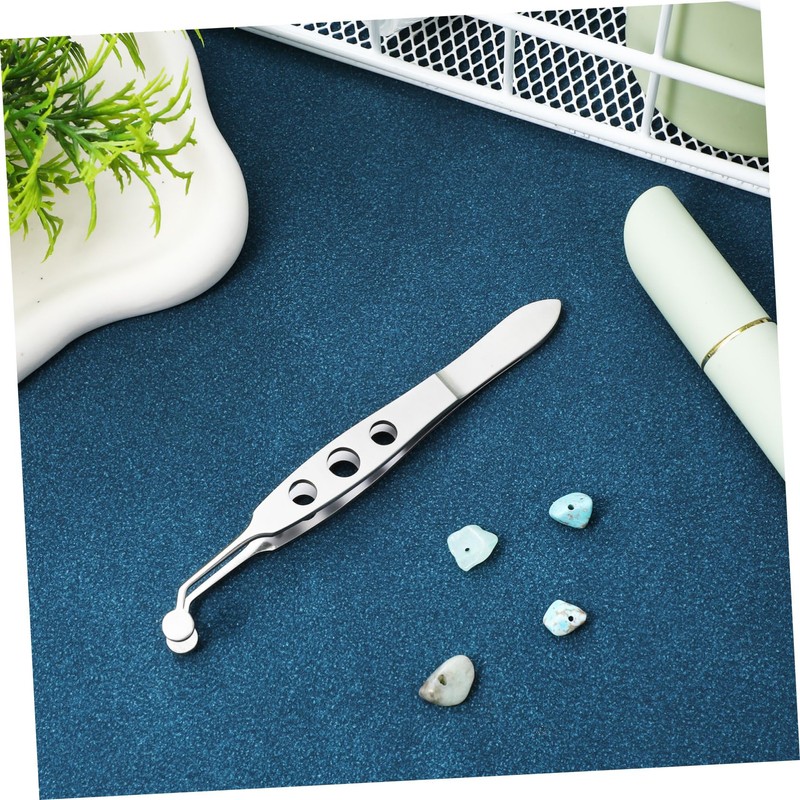 VICASKY Eyelid Tweezers for Meibomian Gland Massage Precision Eye Stye