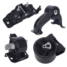 KUSATEC 4PCS Engine Motor & Transsmission Mount Set Compatible with Volkswagen Routan 2009 2010; Dodge Grand Caravan/Chrysler Town & Country 2008 2009 2010, Replacement for A5654 A5525 A5480 A5493
