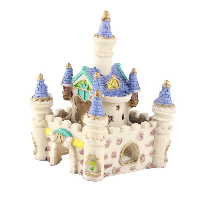 Aquarium Resin Castle Decoration High Simulation Fish Tank Roman Castle