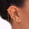 Maxcate Chain Ear Cuff Earrings for Women Non Piercing -