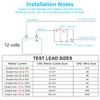 Generic 100 Amp Waterproof Circuit Breaker,with Manual Reset,12V-48V DC,30A-300A,for Car