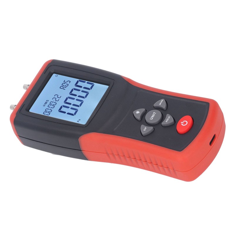 Digital Manometer 12 Units Selectable Multi Function Digital Differential Pressure