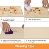 Small 10x10 Inch Cordierite Pizza Stone for RV Camper Oven