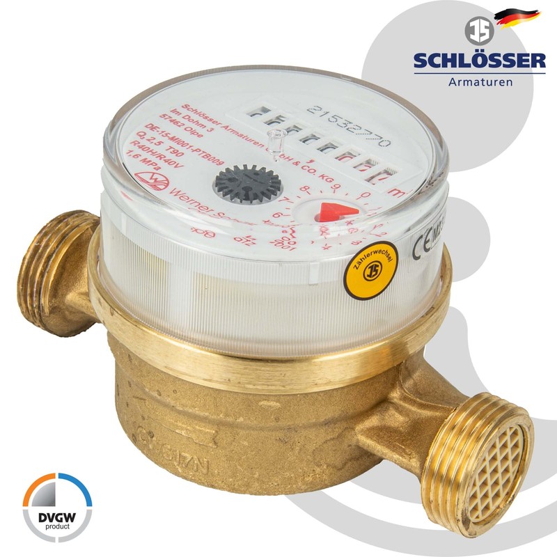 JS Single Jet Meter ETW (Hot Water) up to 90