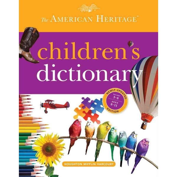 Houghton Mifflin 1472087 American Heritage Children's Dictionary, Hardcover, 2016, 896 Pages