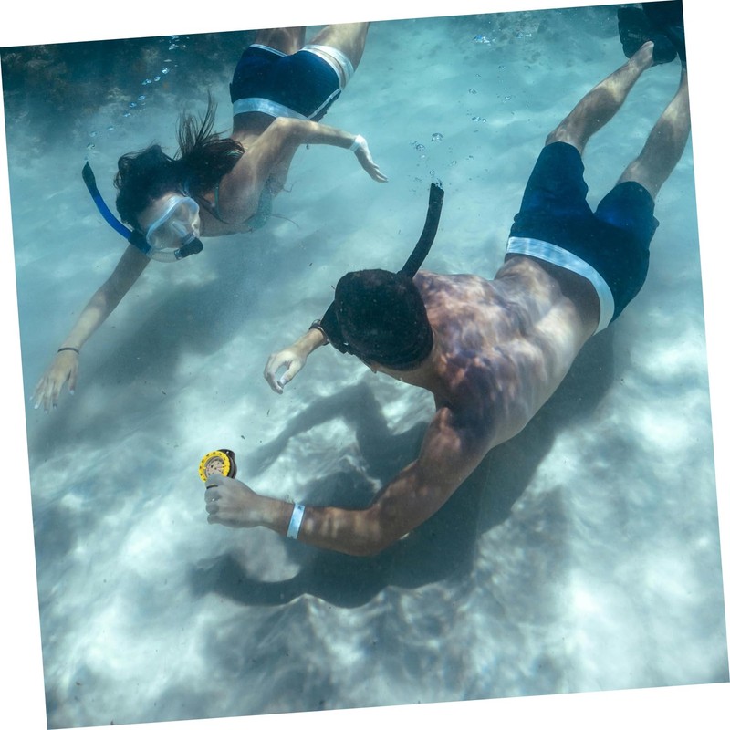 BESPORTBLE Glow Dark Dive Compass with Elastic Band Multipurpose Scuba