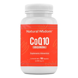 Coenzima Coq10 Efecto Antioxidante Favorece Funcionamiento Músculos Corazón Aporta Energía Vitalidad 180 Cápsulas