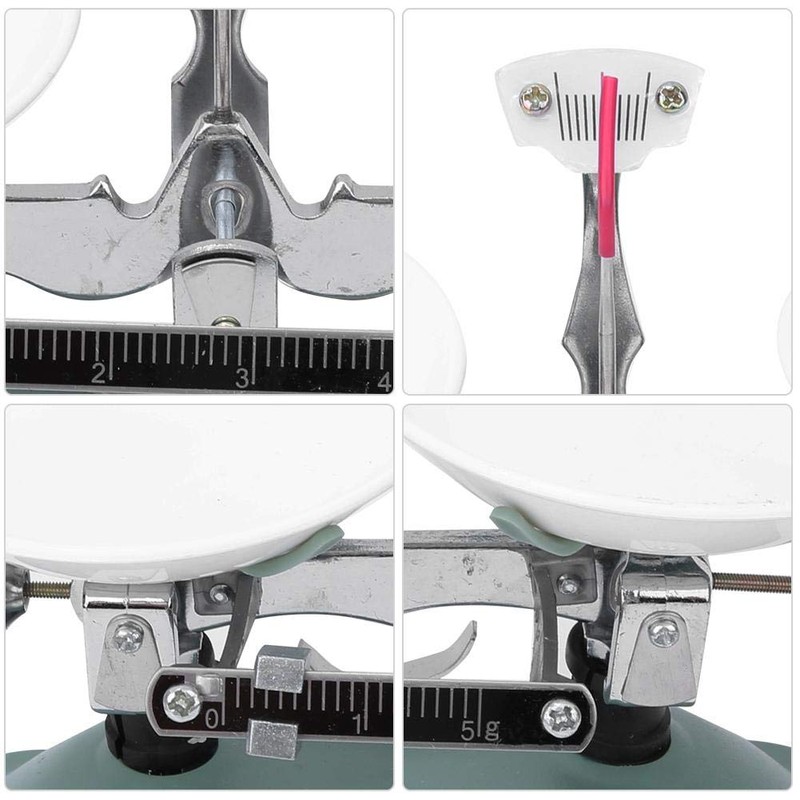 Mechanical Balance Scale Balance Tray Table Scale Double Pan Balance