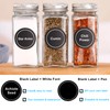180 Spice Labels for Food Containers, Chalkboard Labels for Jars,Spice